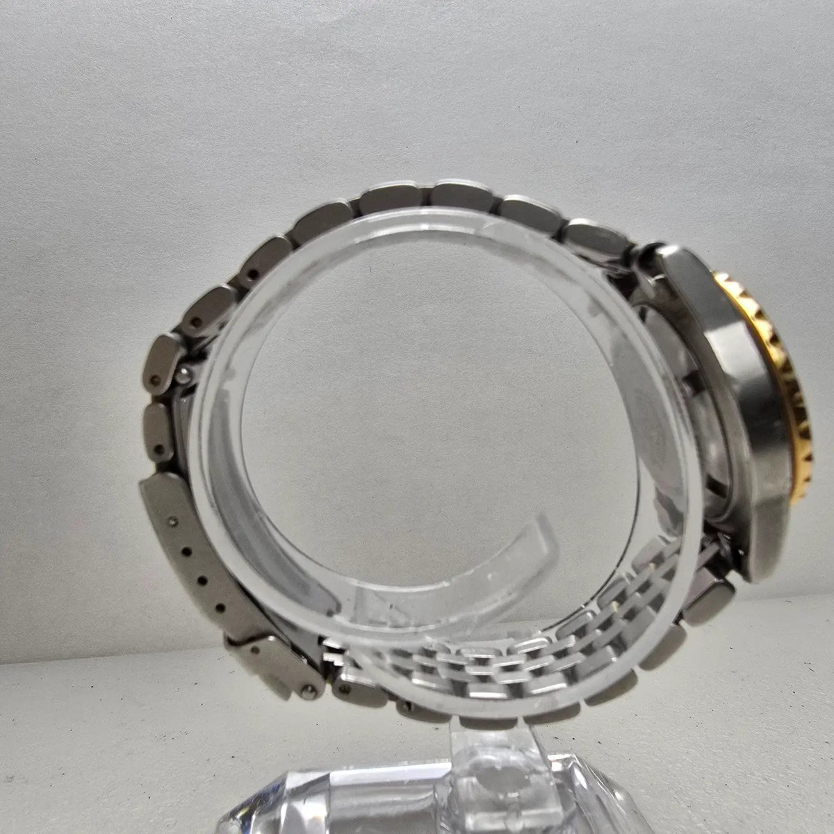 Tag Heuer Professional 200 Dive Watch Women 28mm Gold Dial Two Tone Date NewBatt7