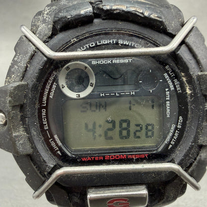 Casio G-Sock GL-121 Watch Men 49mm Black Digital Alarm Chrono New Battery1