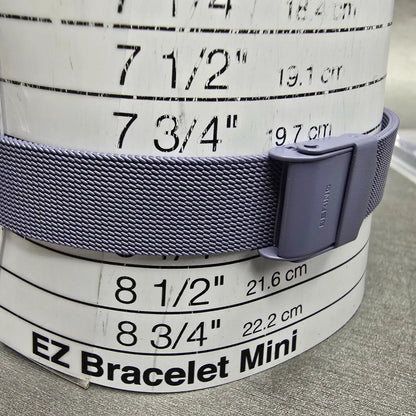 Bering Classic Watch Women 31mm Purple Dial Silver Purple Mesh Band Round Works112