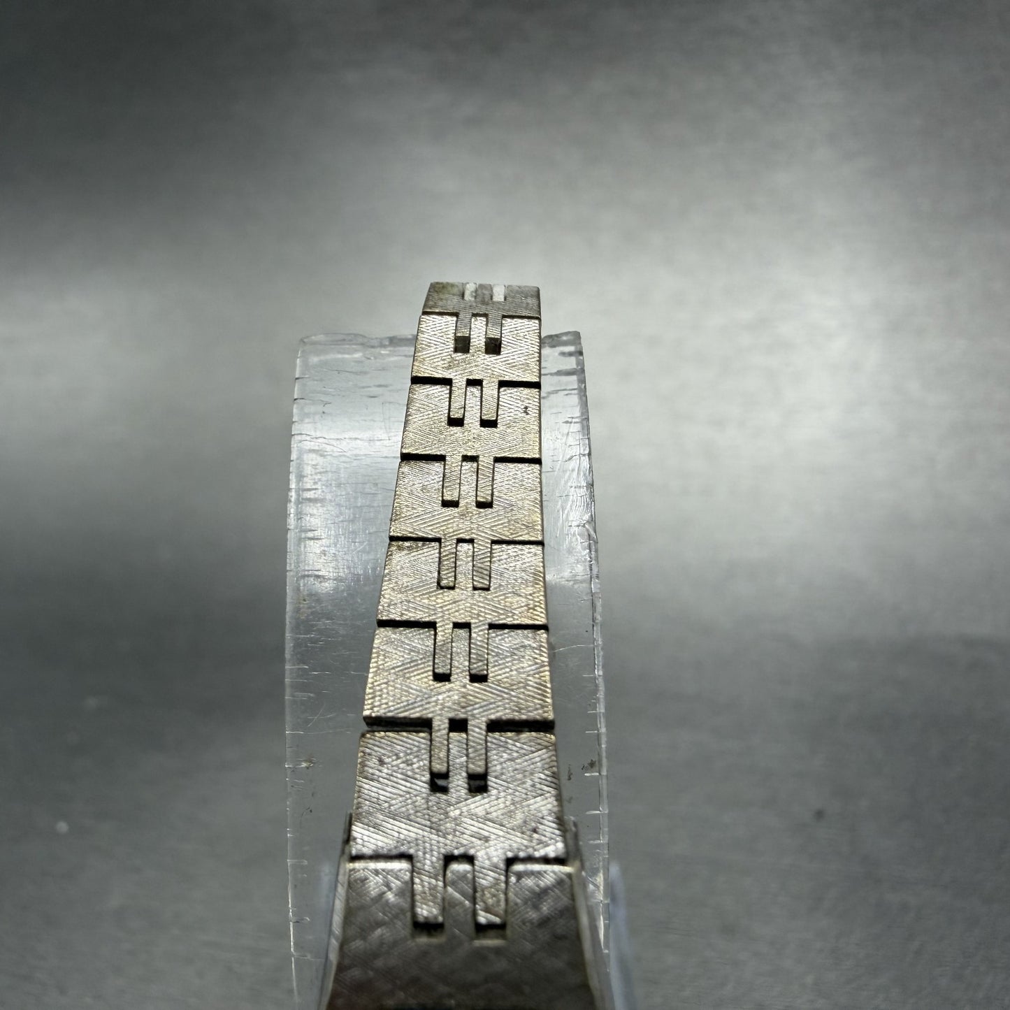 Seiko Watch Women 14mm Blue Dial Silver Tone Rectangle 1520-3629 Manual Runs4