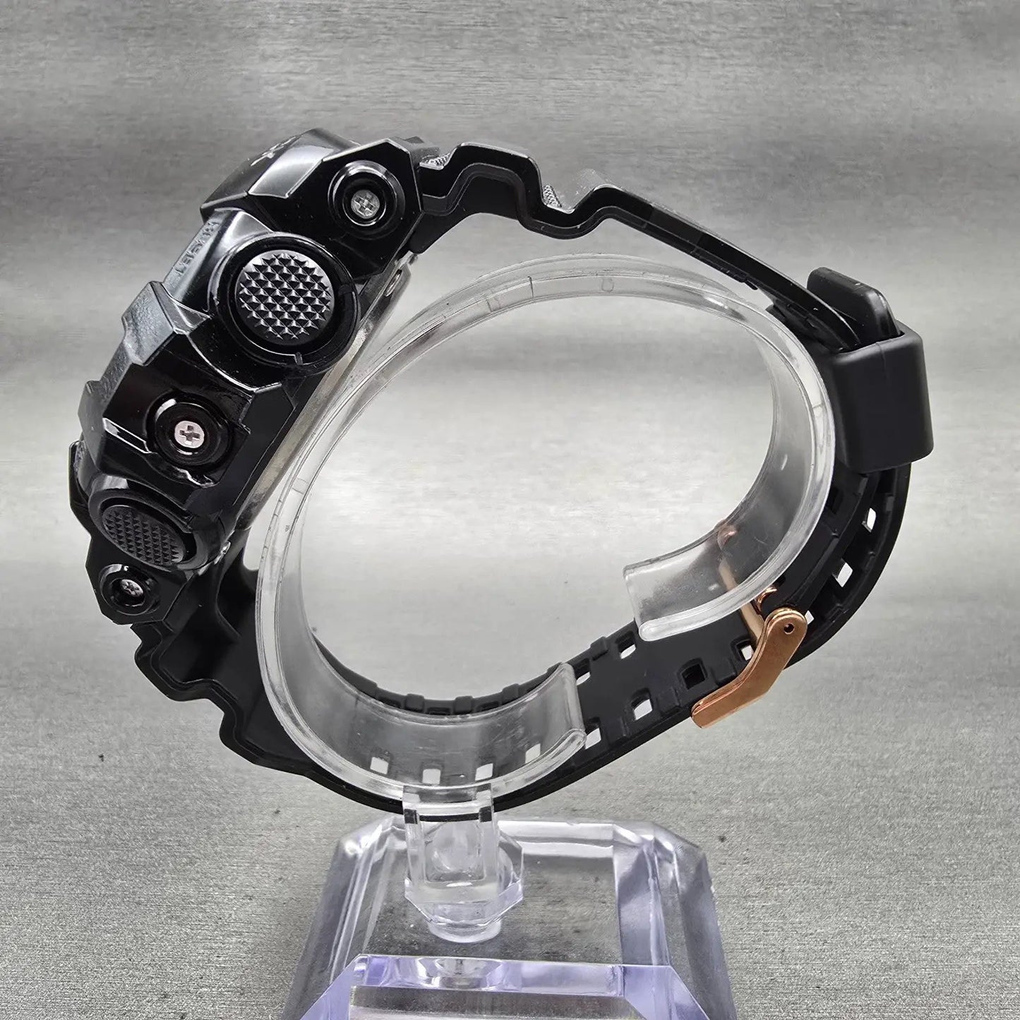 Casio G-Shock GA-700MMC Watch Men 53mm Rose Gold Dial Black Chrono Alarm New Bat6