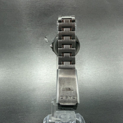 Casio Watch Women 24mm Pink Dial Silver Tone Round LTP-1177 New Battery 6577