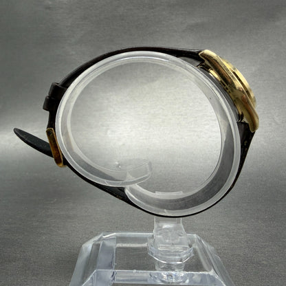 Seiko SQ Watch Women 23mm Champagne Dial Gold Tone Dyadate 2a23-0029 New Battery8