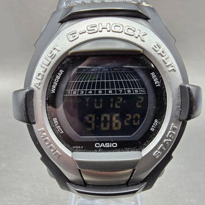 Casio G-Shock G-Cool GT-001 Watch Men 45mm Black Silver Alarm Chrono New battery0