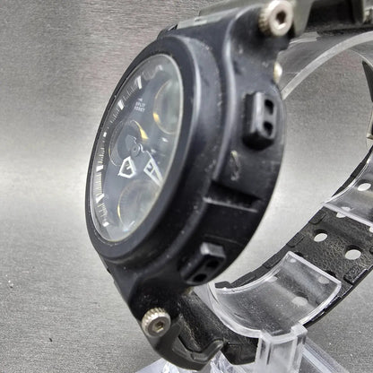 Casio G-Shock Mudman AW-570 Watch Men 44mm Black Green Alarm Chronograph PARTS3