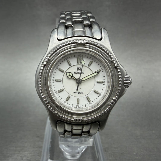 Citizen Nobila Watch Women 27mm White Dial Silver Tone Round 4633E68460 NewBatt0