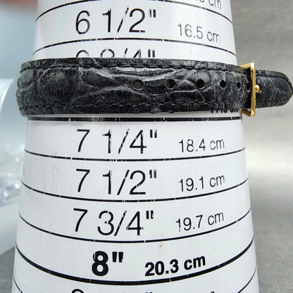 Seiko Watch Women 26mm White Dial Gold Tone Round V7006091 New Battery B123410