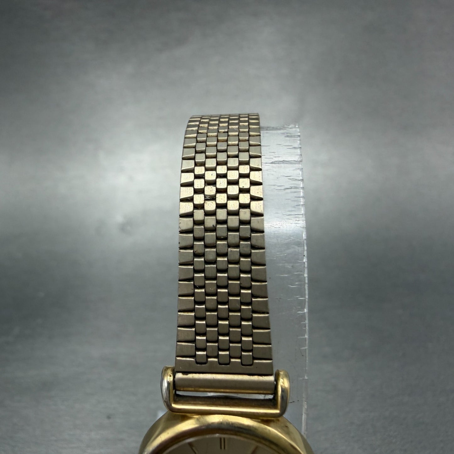 Seiko Watch Women 22mm Champagne Dial Gold Tone Round 4n21-0052 New Battery VTG4