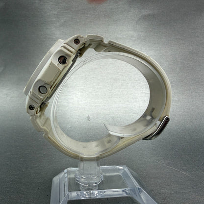 Casio Baby-G BGD-5000 Watch Women 42mm White Alarm Chrono Solar Works6