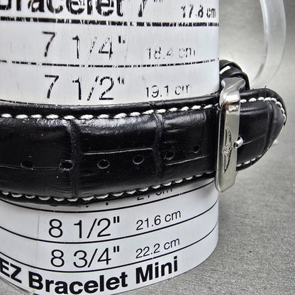 Invicta Dive Watch Men 45mm Black Dial Silver Tone Daydate 5774 New Battery10