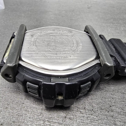 Casio G-Shock G-2200 Watch Men 49mm Black Gray Alarm Chronograph READ New Batt11