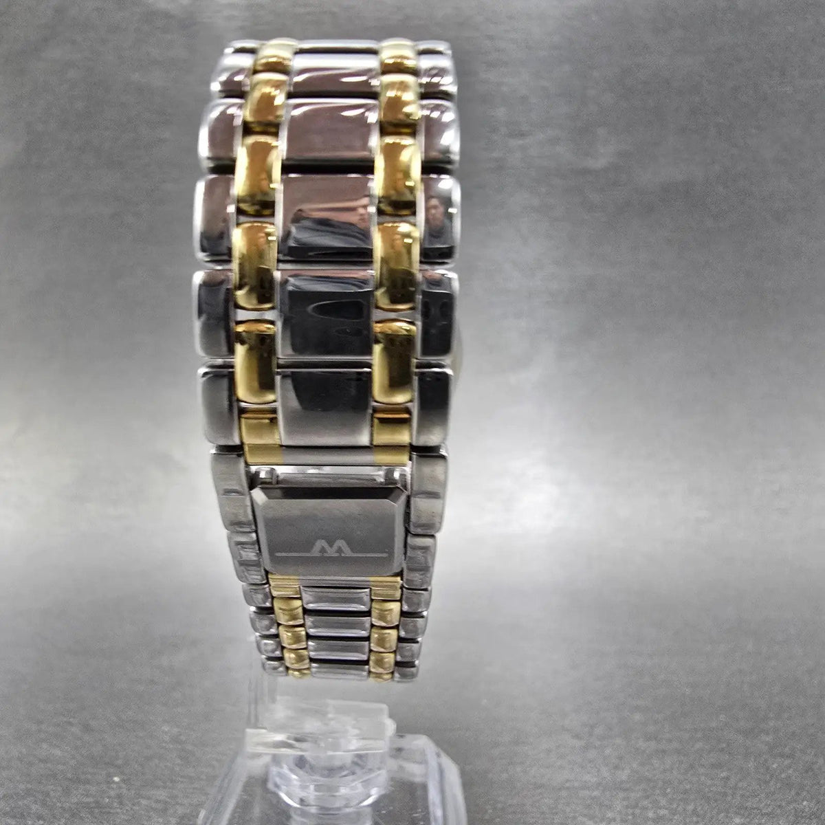 Wittnauer Watch Men 32mm Champagne Dial Two Tone Date SW2586 9554 PARTS8