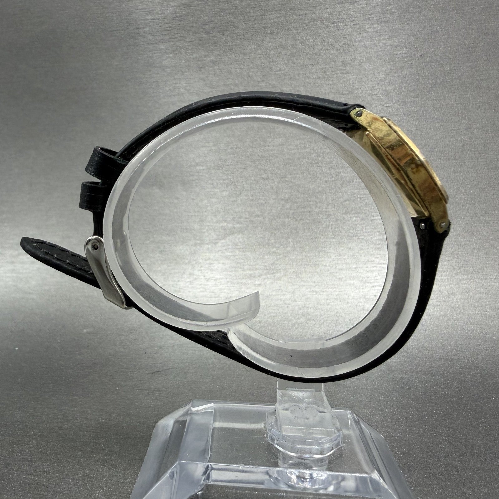 Seiko Watch Women 21mm Gold Dial Gold Plated Hexagon 14215080 New Battery8