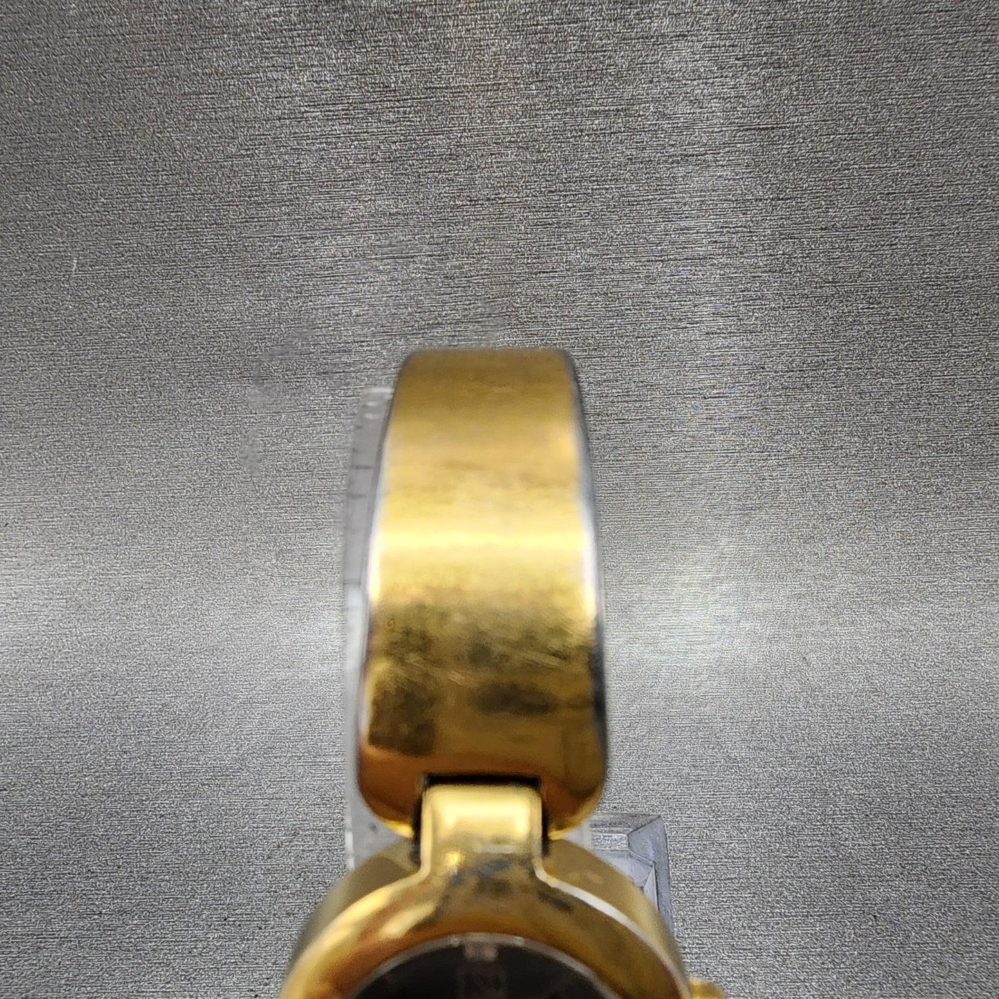 ESQ Watch Women 25mm Black Dial Gold Tone Round E5311 New Battery3