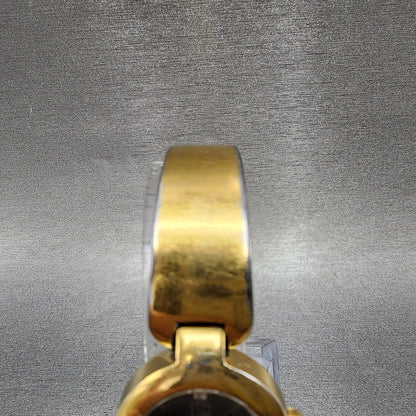 ESQ Watch Women 25mm Black Dial Gold Tone Round E5311 New Battery3