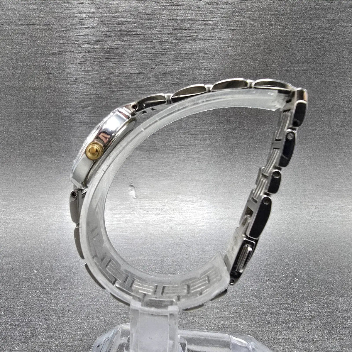 Citizen Eco-Drive Watch Women 21mm MOP Dial Two Tone Gemmed B023-S019249 Works6