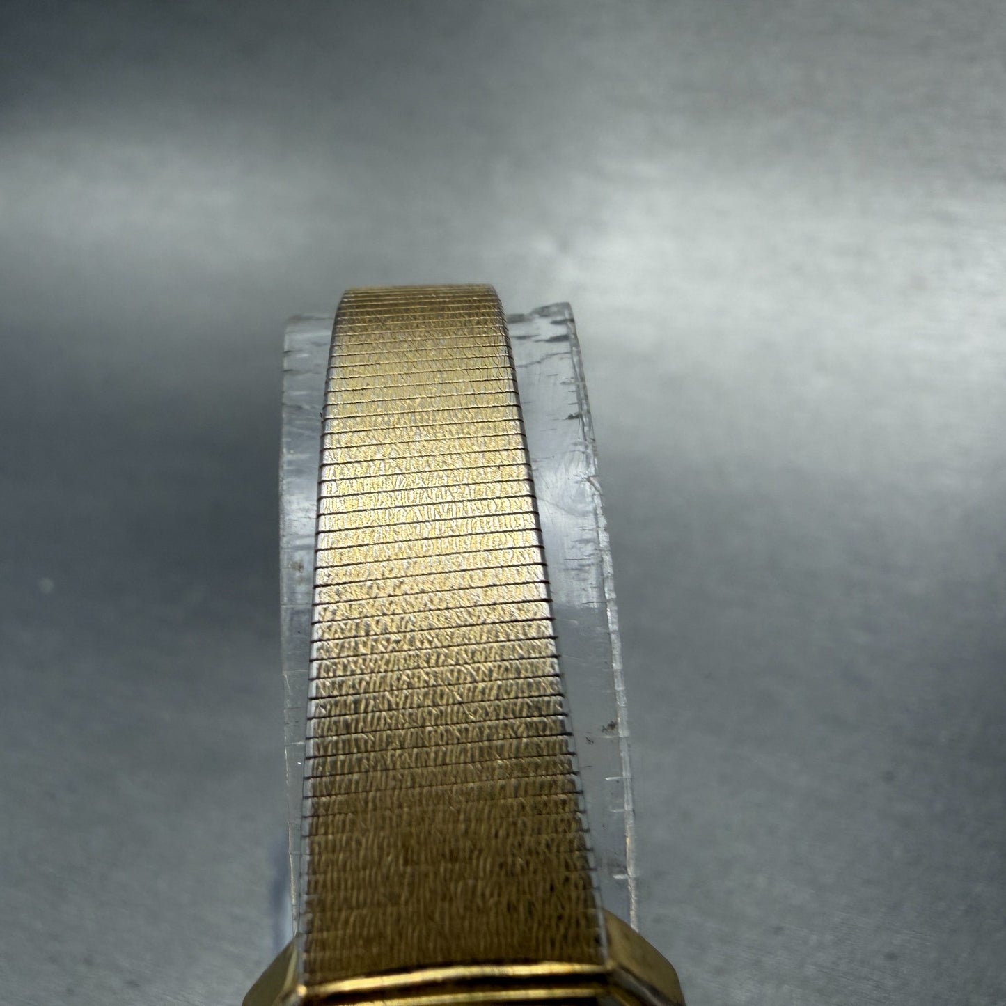 Seiko Watch Women 20mm Champagne Dial Gold Tone Octagon 1421-5619 New Battery4