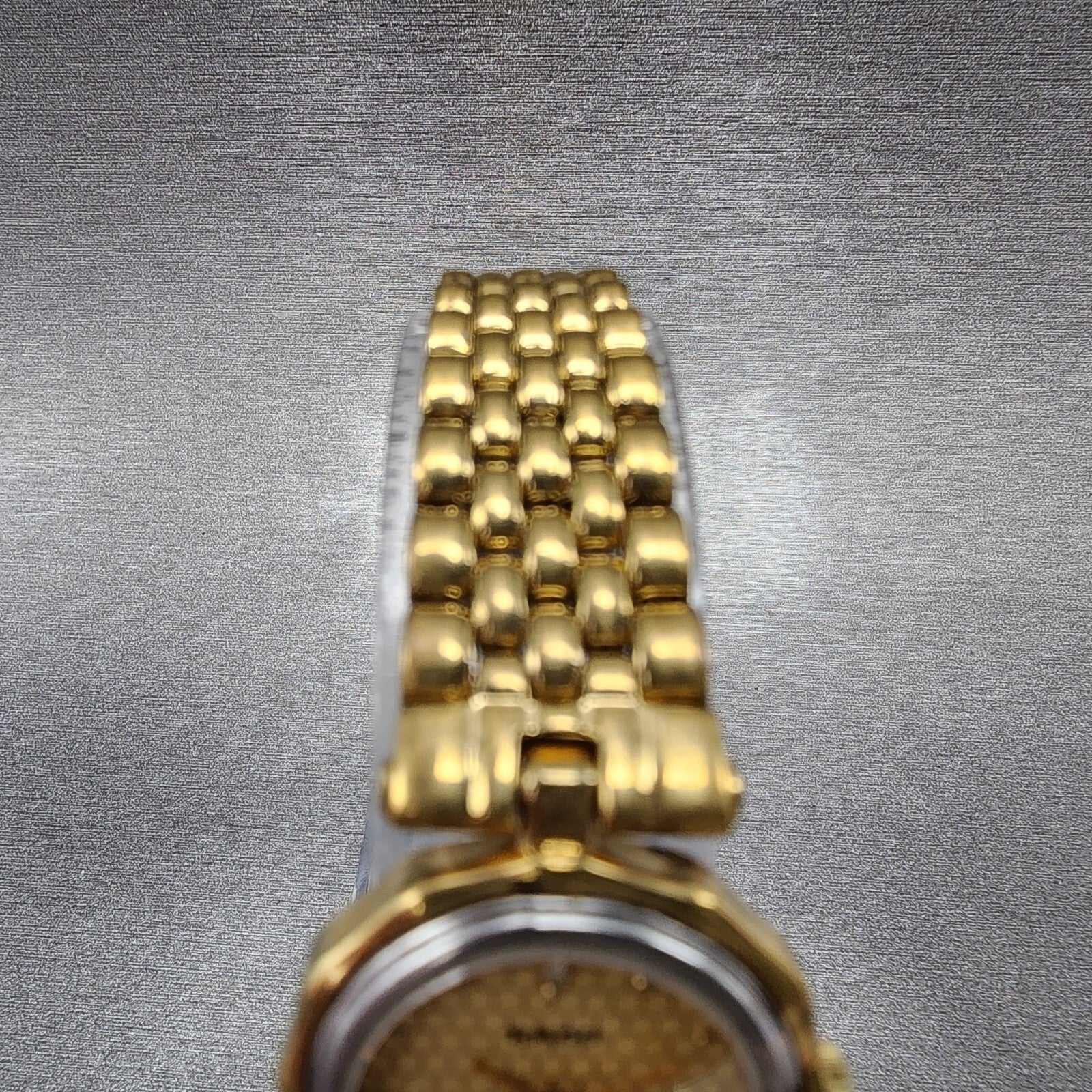 Rado Florence Watch Women 23mm Gold Dial Gold Tone Round 133.3661.2 PARTS5