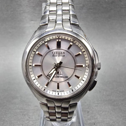 Citizen Eco-Drive Attesa Watch Women 30mm Silver Dial Steel H330-T007635 PARTS0