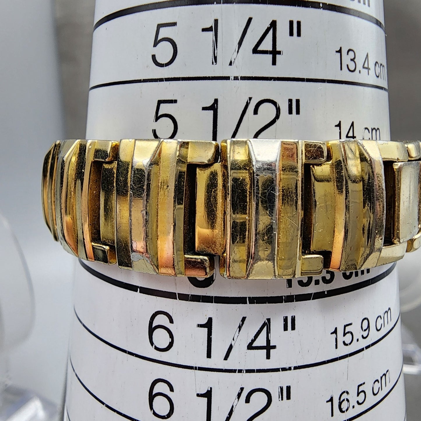 Citizen Tank Watch Women 14mm MOP Dial Gold Tone Rectangle New Battery Vintage10