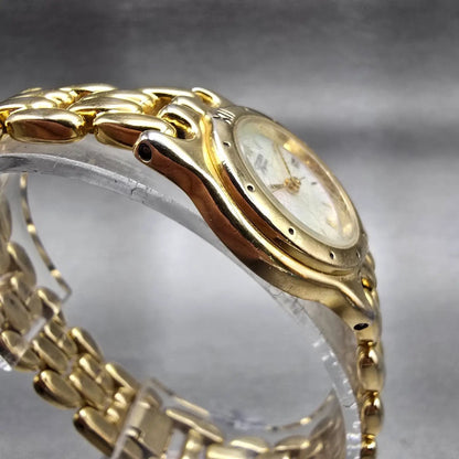 Citizen Elegance Watch Women 23mm MOP Dial Gold Tone Round 5930-F91342 New Batt3
