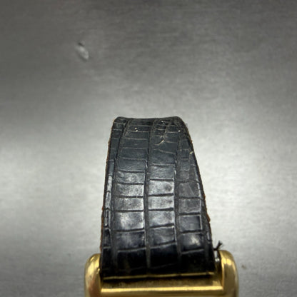 Seiko Tank Watch Women 22mm White Dial Gold Tone Rectangle 2320-5649 New Battery4