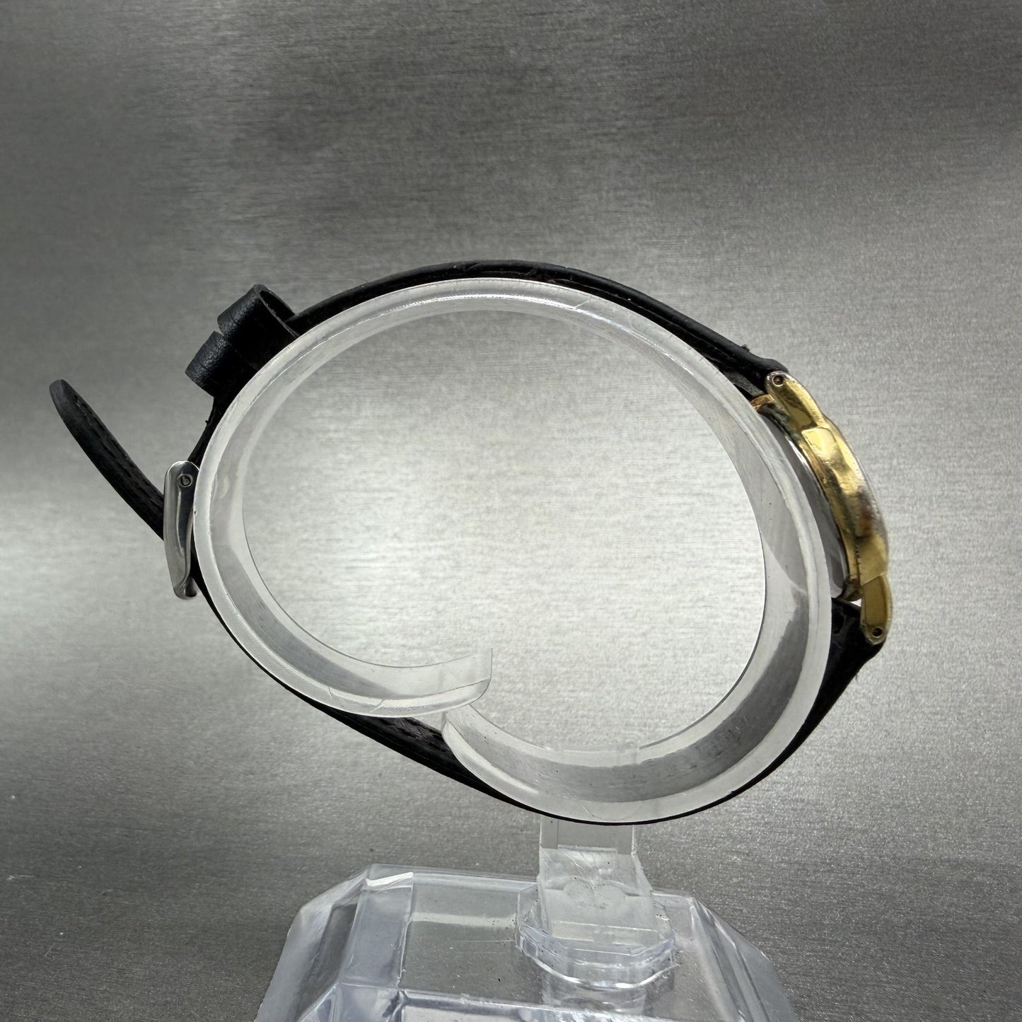 Seiko SX Watch Women 20mm White Dial Gold Tone Round 2Y00-0A10 New Battery AKKOE9
