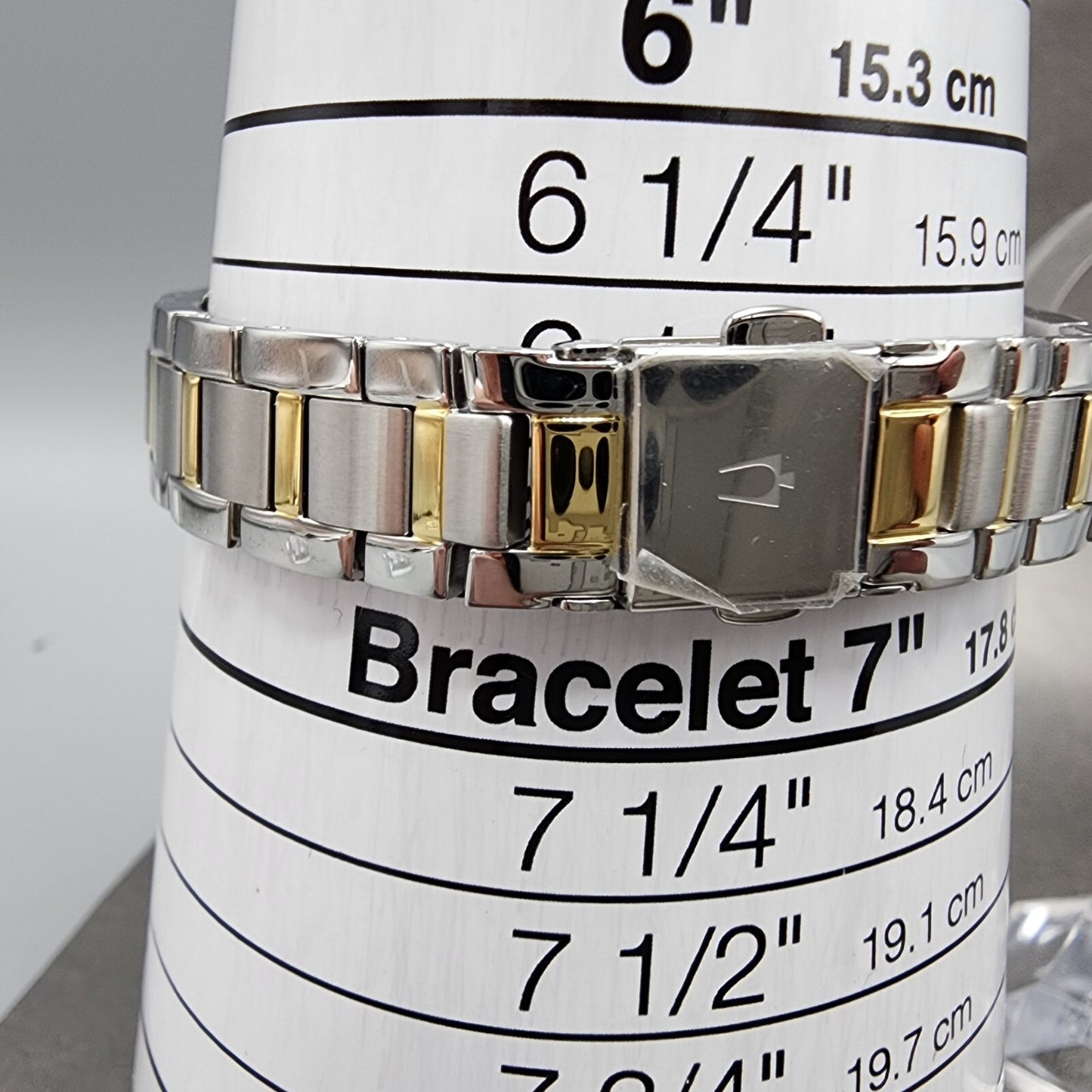 Bulova Sutton Watch Women 28mm White Dial Two Tone Round Stainless Steel 98L27710