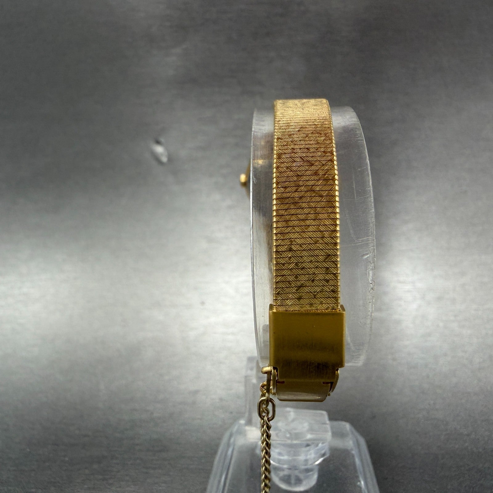Seiko Watch Women 22mm Champagne Dial Gold Tone Round 4N21-0072 New Battery7