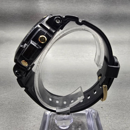 Casio Baby-G BG-6901 Watch Women 45mm Gold Dial Black Chrono Alarm New Battery7
