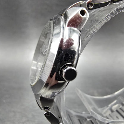 Citizen Eco-Drive Watch Women 26mm MOP Dial Steel Date Gems E011-S070074 Runs2