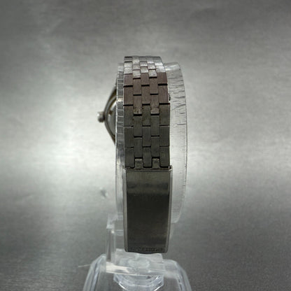 Seiko Automatic Watch Women 24mm Purple Dial Silver Tone Daydate 22060070 Runs7