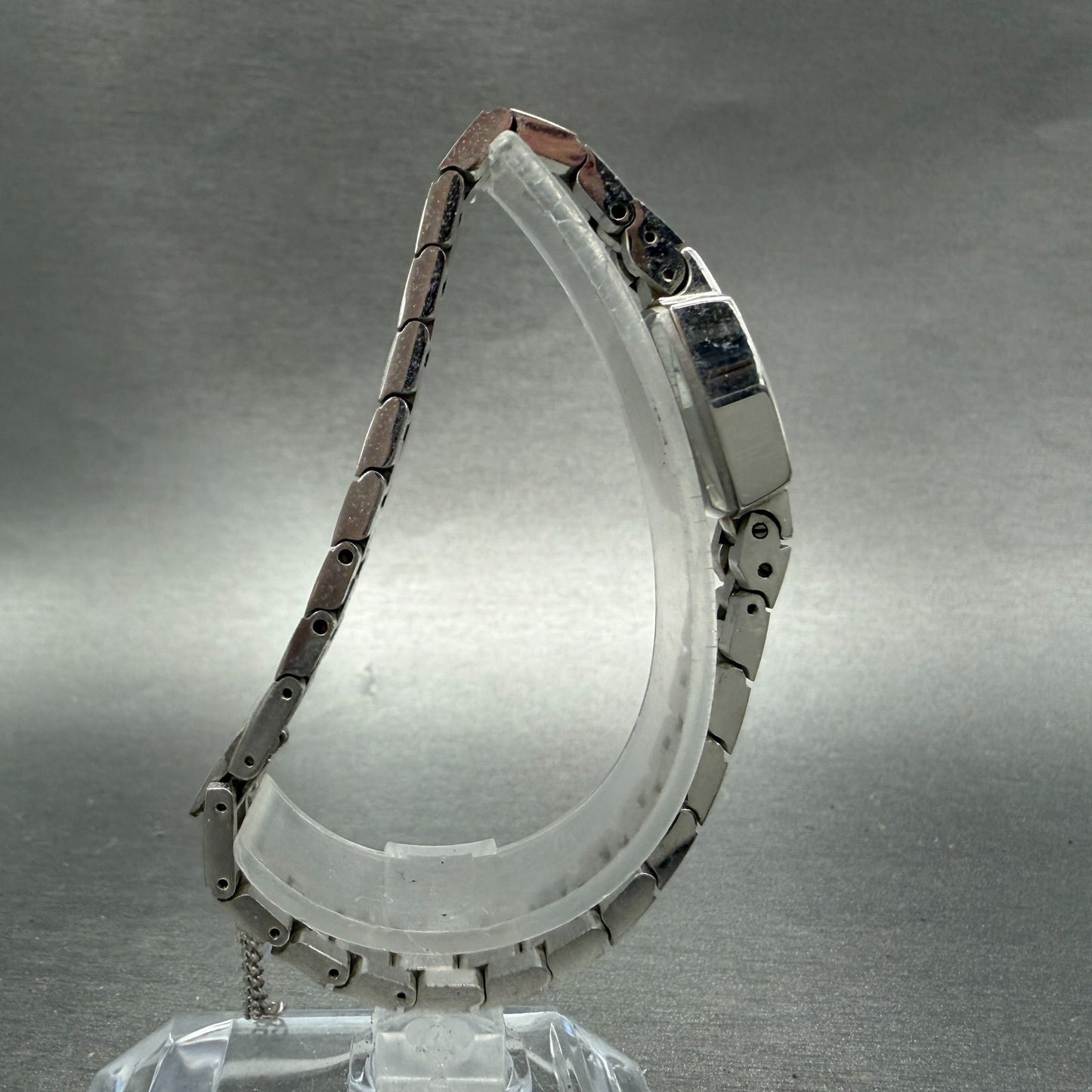 Rado Colline Watch Women 15mm Silver Dial Silver Tone Rectangle Manual Wind PART9