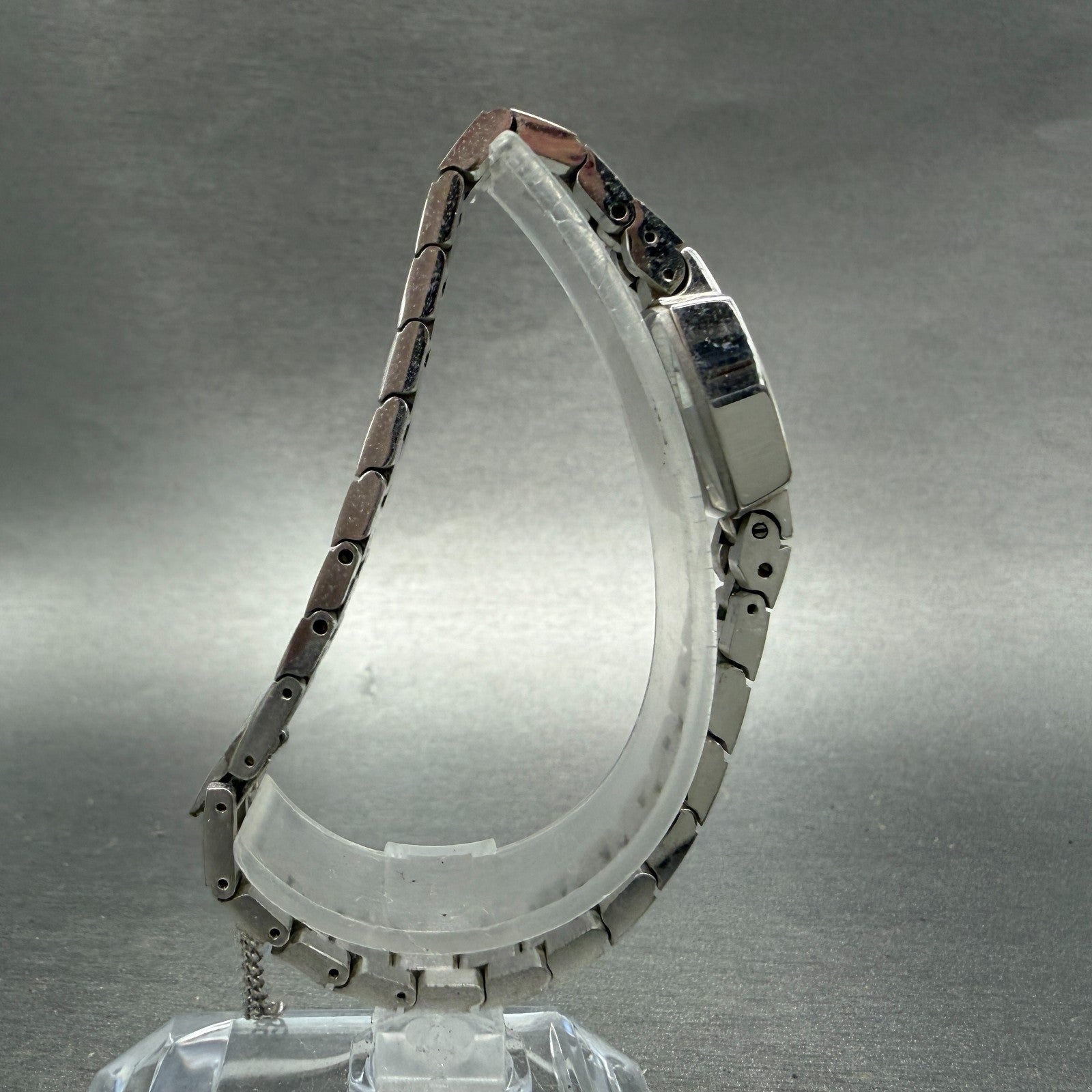Rado Colline Watch Women 15mm Silver Dial Silver Tone Rectangle Manual Wind PART9