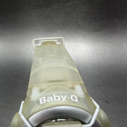 Casio Baby-G Watch Women 41mm Digital Clear Alarm Chrono BG-380 New Batt4