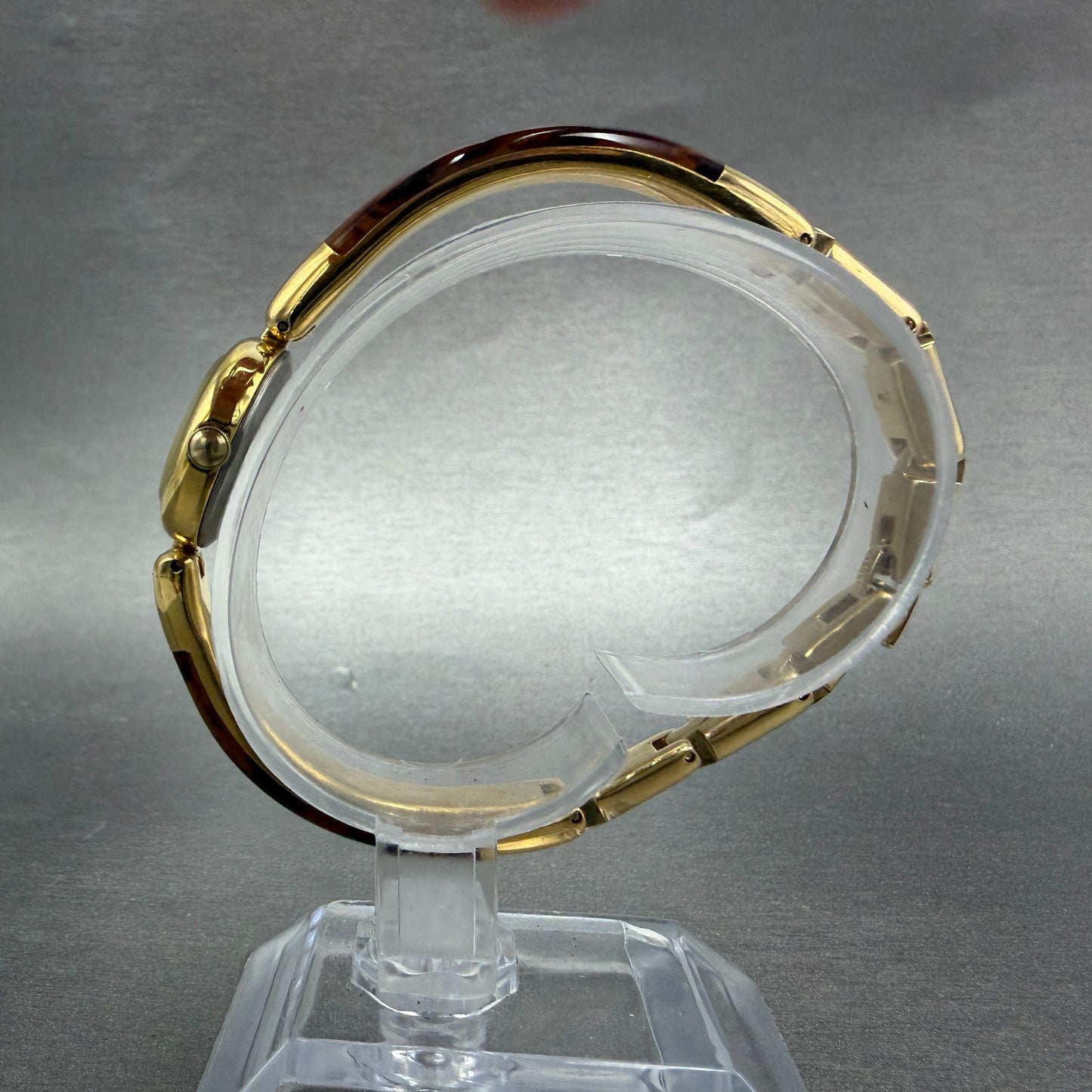 Orient Jupiter Watch Women 20mm Gold Dial Gold Tone Round E454S7-00 New Battery6