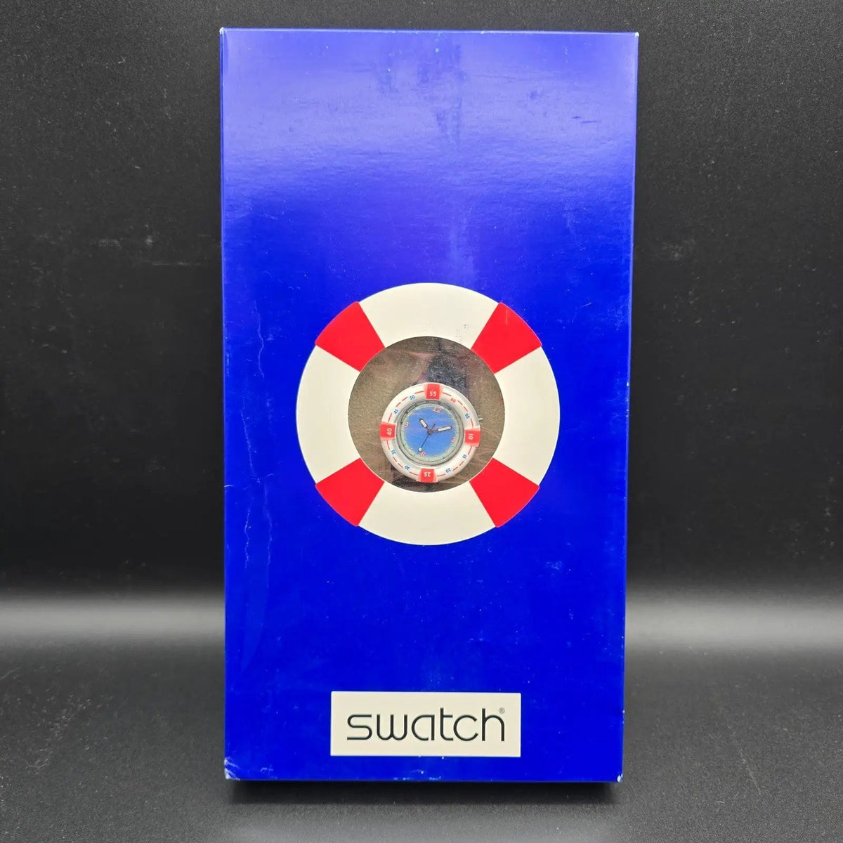 Swatch Scuba 200 Rescue Watch Men 39mm Blue Dial Blue Case SDN904 New Batt NOS2
