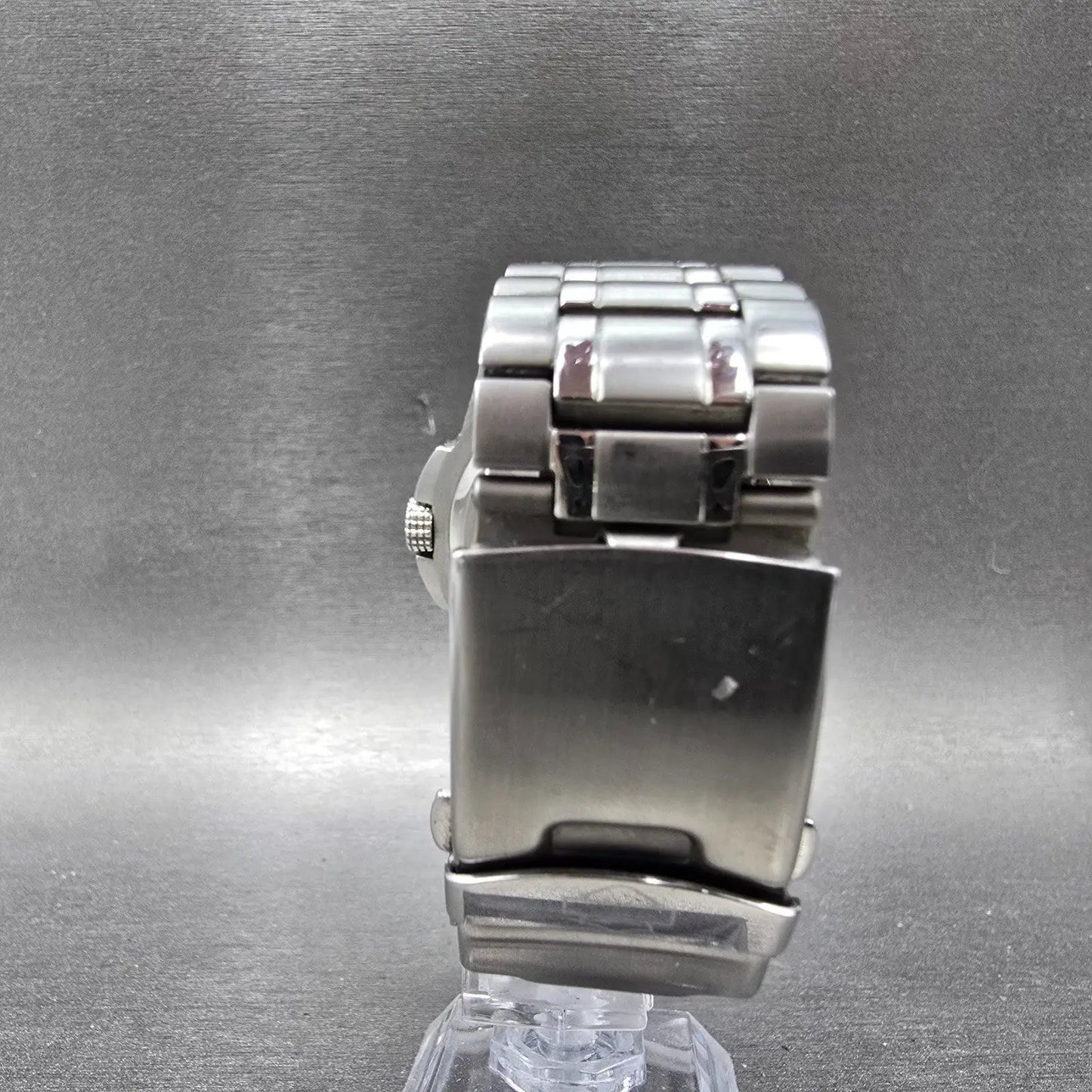 Bulova Harley Davidson Watch Men 42mm Gray Dial Silver Tone 76A157 New Battery7