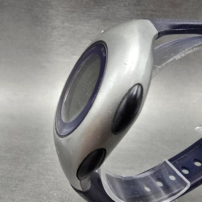 Nike Triax Watch Men 45mm Blue Silver Chronograph Daydate New Battery2