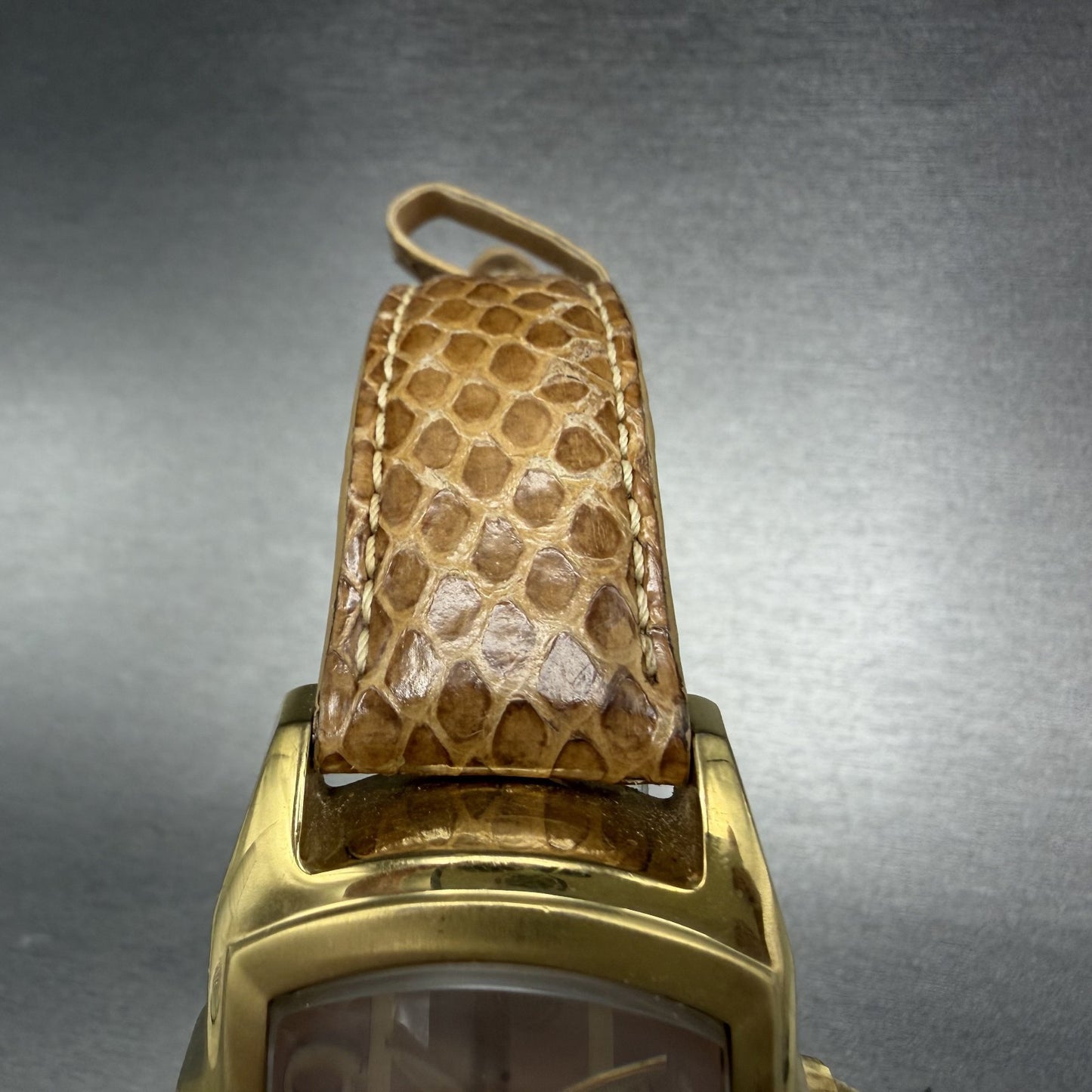 Invicta Lupah Watch Women 34mm Rose Dial Rose Gold Tone Rectangle New Battery4