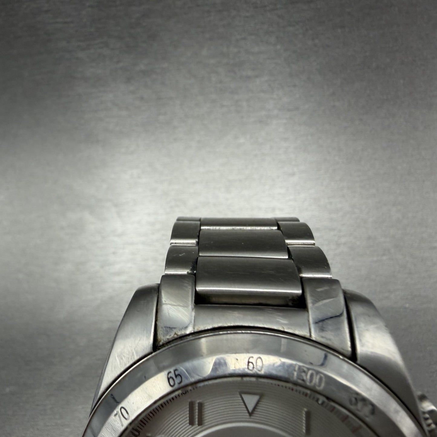 Michael kors Chronograph Watch Men 45mm White Dial Steel Date MK-8131 New Batt4