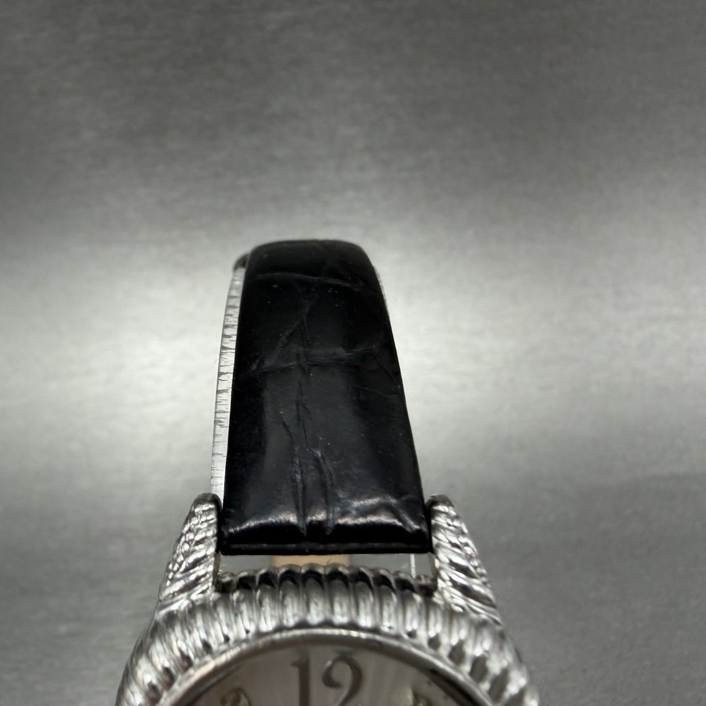 Judith Ripka Watch Women 29mm White Dial Sterling Silver Oval New Battery4