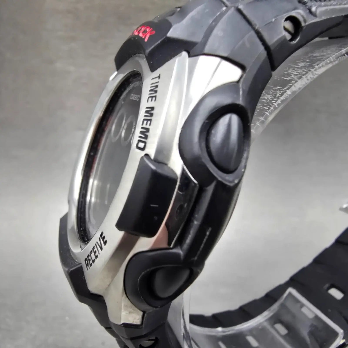 Casio G-Shock GW-500A Watch Men 47mm Digital Black Tone Alarm Chrono Solar READ!2