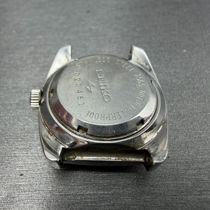 Seiko Matic Lady Special Watch Women 25mm Silver Dial Steel Date 2565-0010 PARTS11