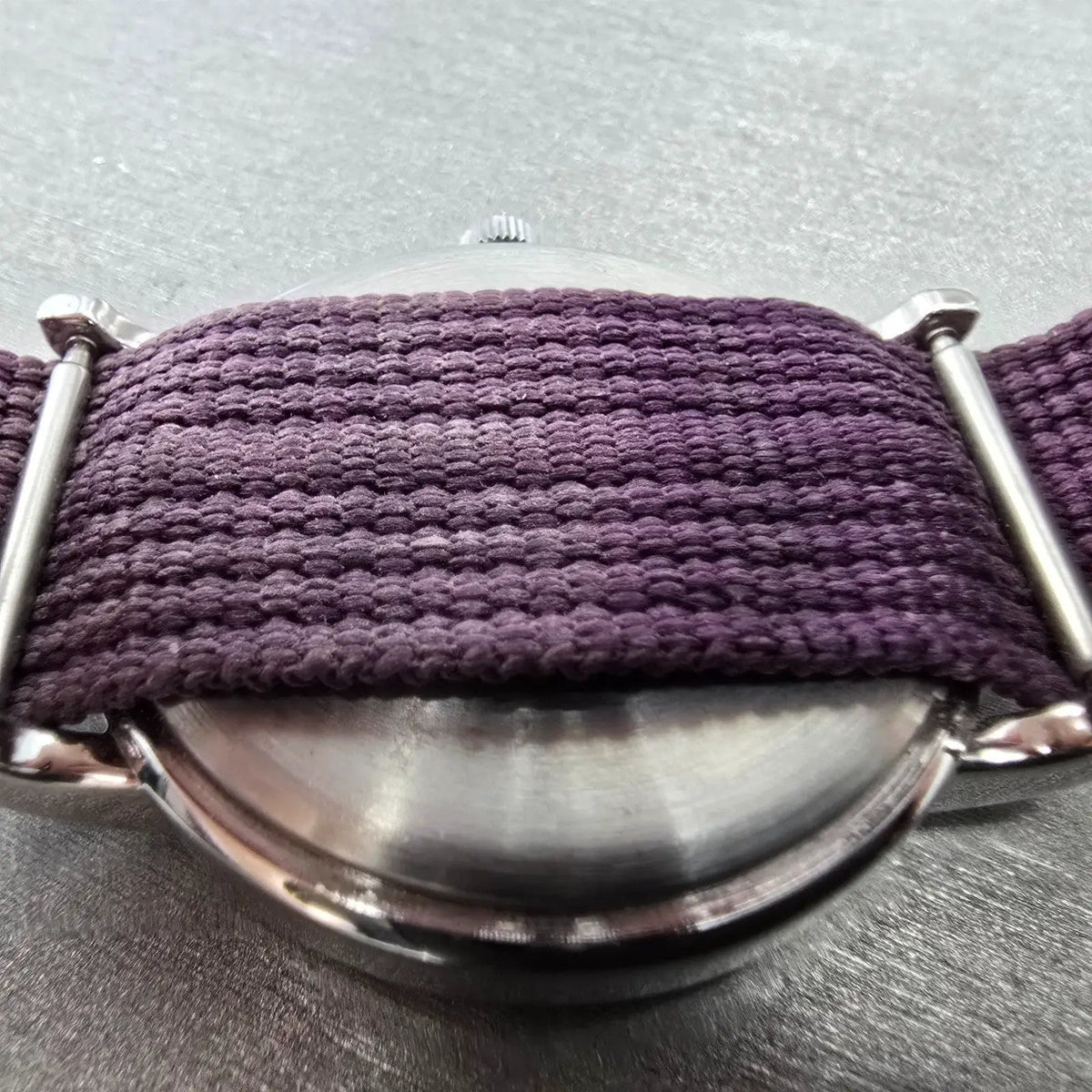 Timex Weekender Watch Men 38mm White Dial Silver Round New Battery T2N652 Purple9