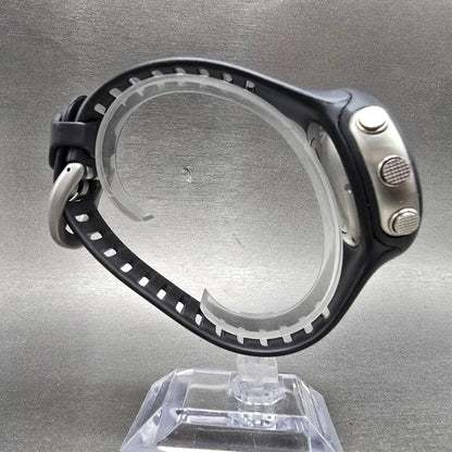 Nike Oregon Digital Watch Men 45mm Black Silver Alarm Chronograph READ! New Batt8