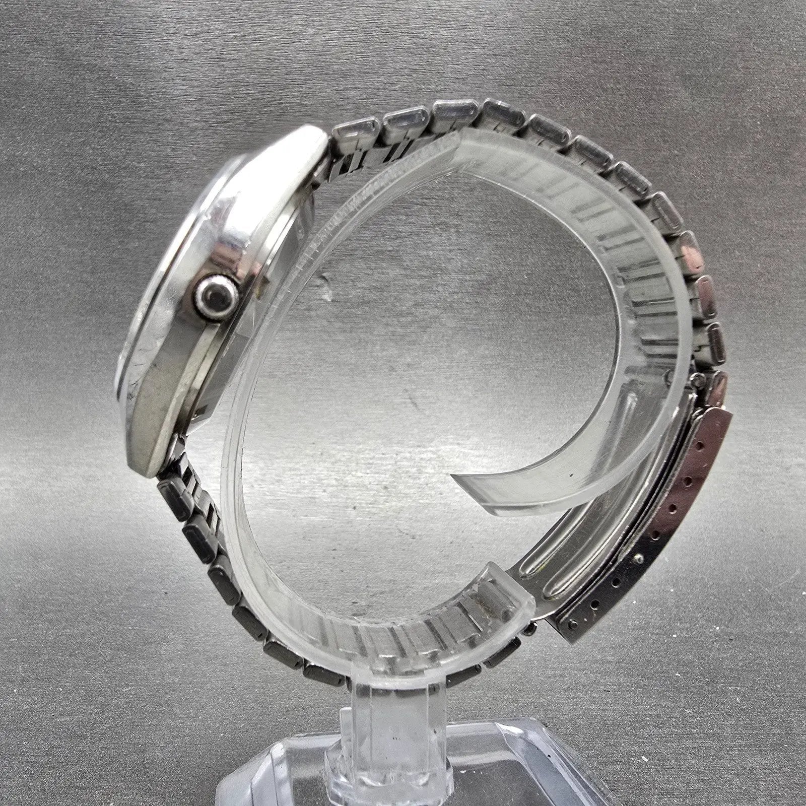Citizen Eagle 7 Automatic Watch Men 36mm Silver Dial Steel daydate 4-062779 Runs6