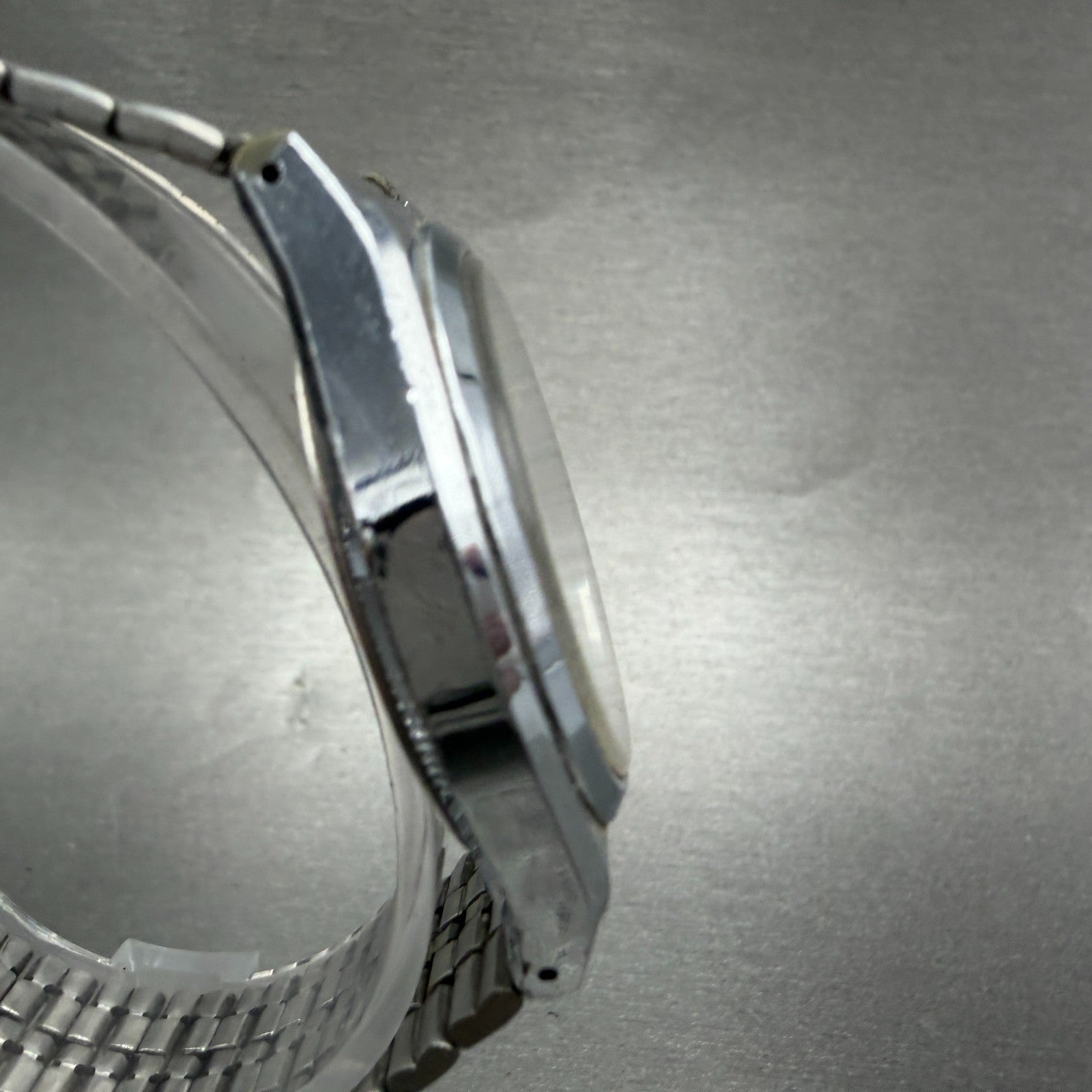 Casio Illuminator MQ-405 Watch Men 35mm White Dial Silver Tone READ! New Battery3