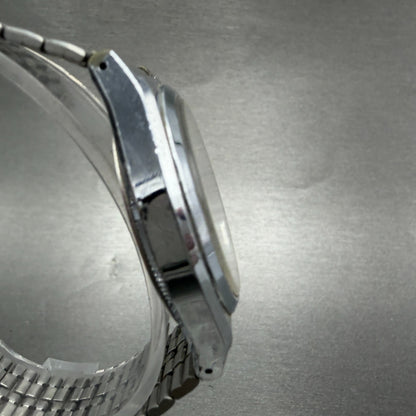Casio Illuminator MQ-405 Watch Men 35mm White Dial Silver Tone READ! New Battery3