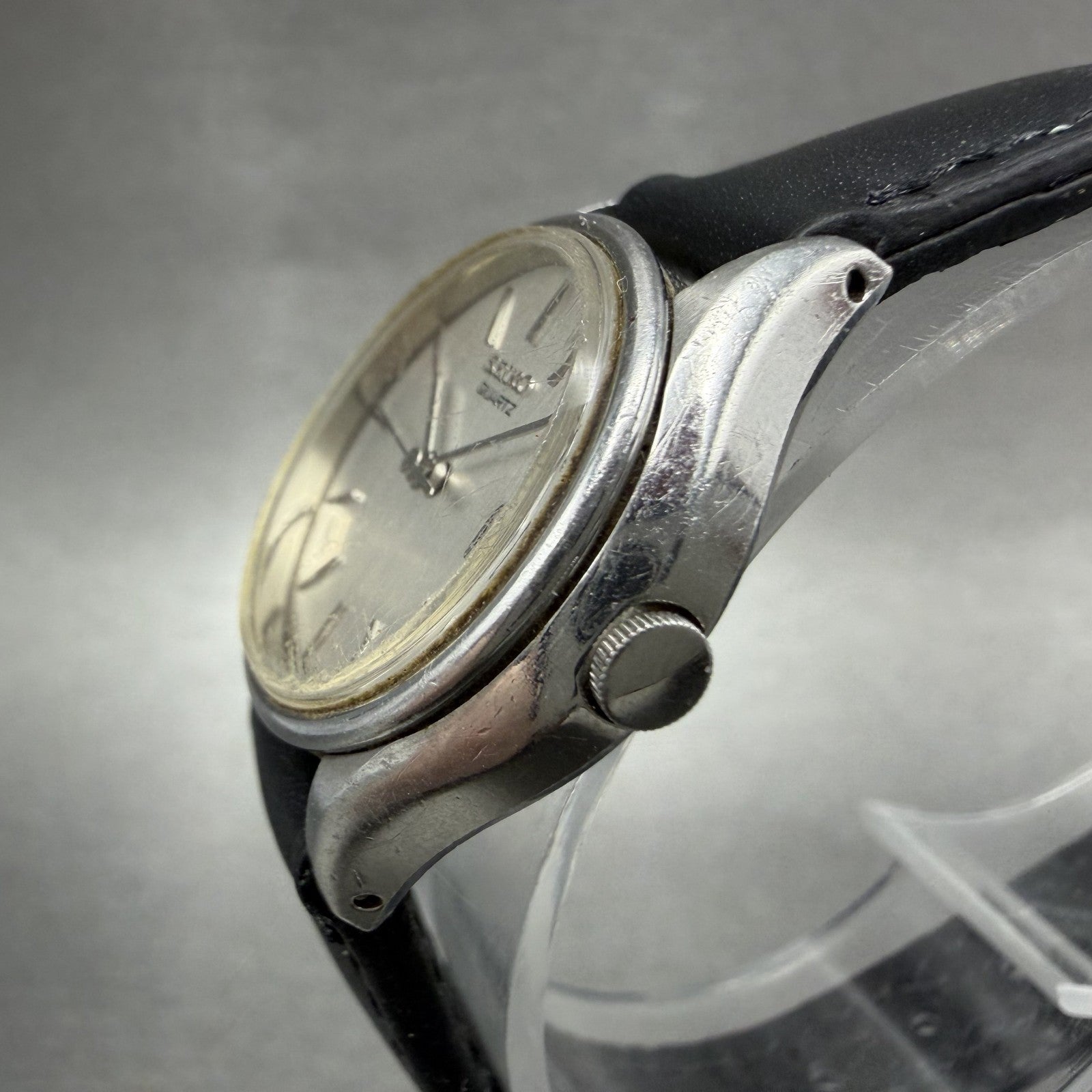 Seiko Watch Women 25mm Silver Dial Silver Tone Date Round 43250030 New Battery2